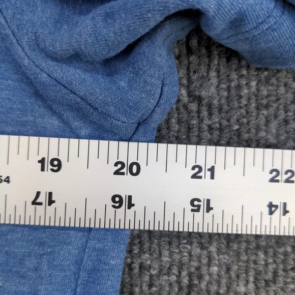 The Nike Tee Men's Dri-Fit Big Swoosh Activewear Top Blue Medium Short Sleeve - Picture 15 of 15